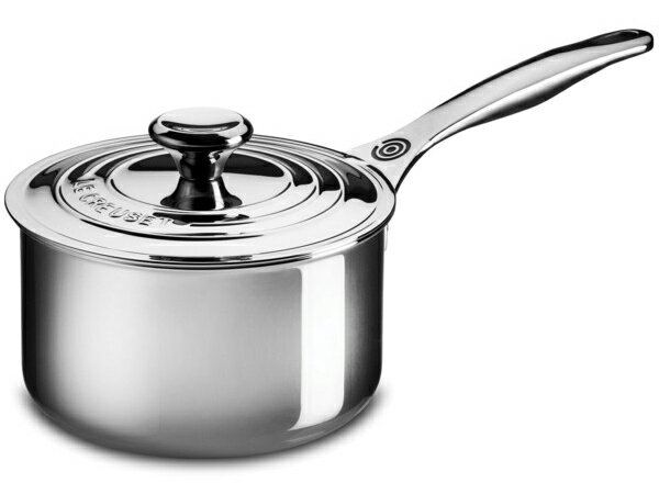 Le Creuset ル・クルーゼ　 16cm片手鍋　ソースパン　(ステンレススチール） 2QT　ルクルーゼ