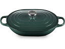 Le Creuset ル・クルーゼ オーバル・キャセロール 3.5リットル楕円系両手鍋 (アーティチョーク) 3.75QT
