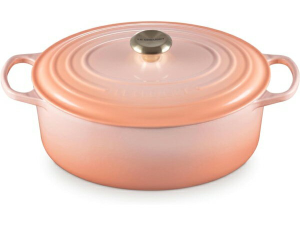 ルクルーゼ ココットオーバル Le Creuset ル・クルーゼ　 31cm ココット・オーバル　(ペッシュ） 6.75QT　ルクルーゼ