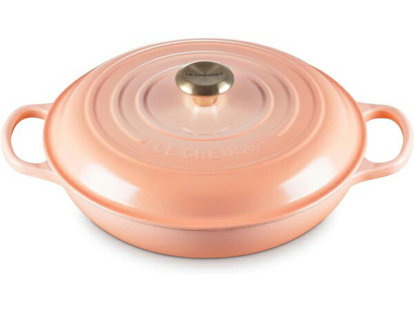 ビュッフェ・キャセロール Le Creuset ル・クルーゼ　 ビュッフェ・キャセロール　30cm　(ペッシュ）3.5QT　ルクルーゼ