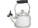 Le Creuset ル・クルーゼ 1.1リットル笛吹デミケトル (ステンレススチール) ステンレス・ノブ 1.25QT