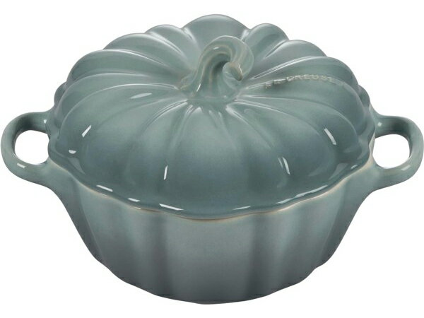 Le Creuset ル クルーゼ パンプキン プチココット （シーソルト） 陶器製 Figural ミニ パンプキン 12oz ルクルーゼ