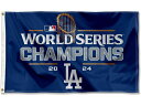 【限定入荷!】 MLB Los Angeles Dodgers 2024年World Championsフラッグ(旗) 四重ステッチ仕様 約150×90cmバナ...