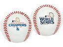 【限定入荷!】MLB公認 ロサンゼルス・ドジャース 2024年ワールドシリーズ優勝記念ベースボール (ホワイト) Los Angeles Dodgers 大谷翔...