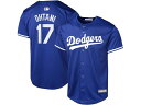 MLB公認 大谷翔平 Los Angeles Dodgers 子供用ユニフォーム (ブルー) Kids 4〜7歳 Shohei Ohtani ロサンゼルス・ドジ...