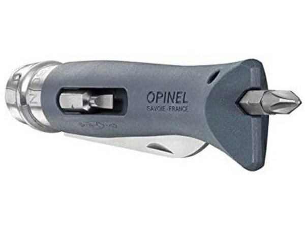 Opinel オピネル　DIY マルチツール折りたたみナイフ　（グレー）　#9