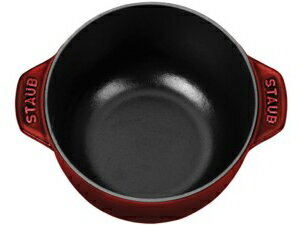 Staub ストウブ　ラ・ココット de GOHAN Mサイズ　16cmプチ・オーブン　（グレナディンレッド）　La Cocotte de GOHAN　1.5QT