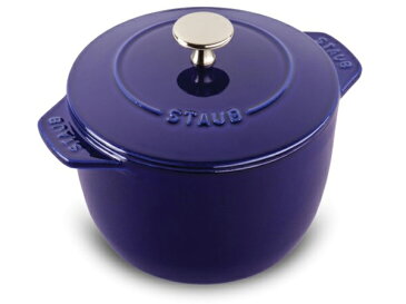 Staub ストウブ ラ・ココット de GOHAN Mサイズ 16cmプチ・オーブン (サファイアブルー) La Cocotte de GOHAN 1.5QT