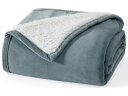 UGG アグ　Bliss リバーシブル・ブランケット　（グリーン）　178×127cm　Reversible Throw Blanket