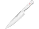 Wusthof ヴュストホフ 20cmシェフナイフ 牛刀 (ホワイト・ハンドル) 8inch グルメ シリーズ