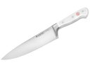 Wusthof ヴュストホフ 20cm牛刀 シェフナイフ (ホワイト) 8inch クラシック・ホワイト シリーズ