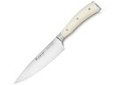 Wusthof ヴュストホフ 16cmシェフナイフ 牛刀 (クリーム色) 6inch クラシック・アイコン・クリーム シリーズ