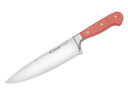 Wusthof ヴュストホフ 20cmシェフズナイフ 牛刀 (ピーチ) 8inch クラシック・カラー シリーズ
