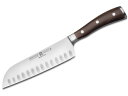 Wusthof ヴュストホフ 18cmディンプル付き三徳包丁 7inchアイコン・ブラックウッド シリーズ