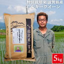 令和5年産 滋賀県産 特別栽培米（減化学肥料・減農薬） ミルキークイーン 5kg 吉田和博さん作