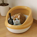 【アイリスオーヤマ】 ネコのトイレ ハーフカバー 三毛 P-NE-500-H