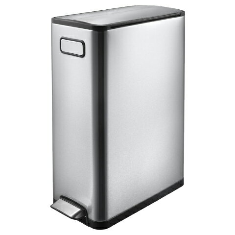 【EKO/イーケーオー】 フットペダル式簡単開閉 両開きごみ箱 分別タイプ エコフライ ステップビン 40L(20L+20L) EK9377MT-20L+20L 日本正規品 1年保証 [3]