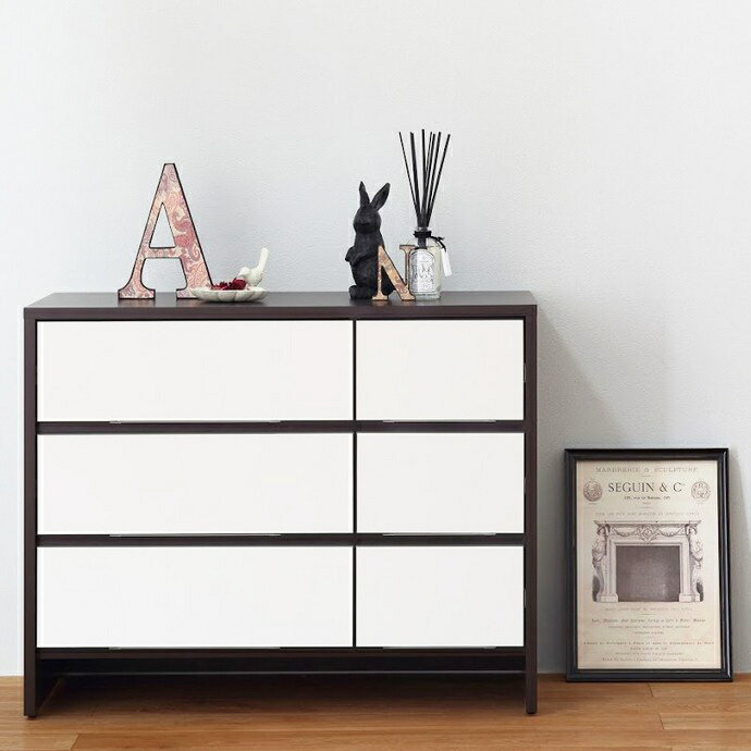 【日本製・完成品】 リビング家具 リビング収納 幅90cm チェスト 1トーン ホワイト 自社工場生産 収納家具 収納ラック 収納 木製 おしゃれ 北欧 たんす タンス 洋服