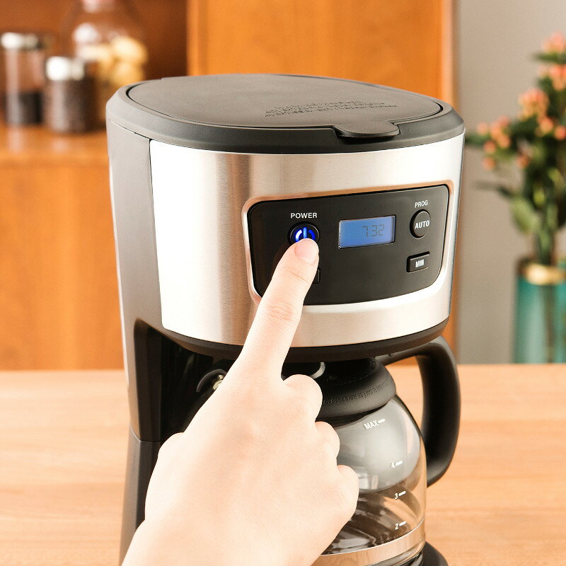 Russell Hobbs ラッセルホブス 電動 コーヒーメーカー ベーシックドリップ 2〜5杯用 保温機能 予約機能付き 7620JP 2