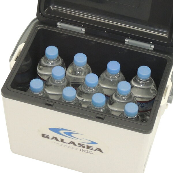 クーラーボックス 13.5L 収納目安 500ml ペットボトル11本 ワンプッシュ開閉 肩掛...