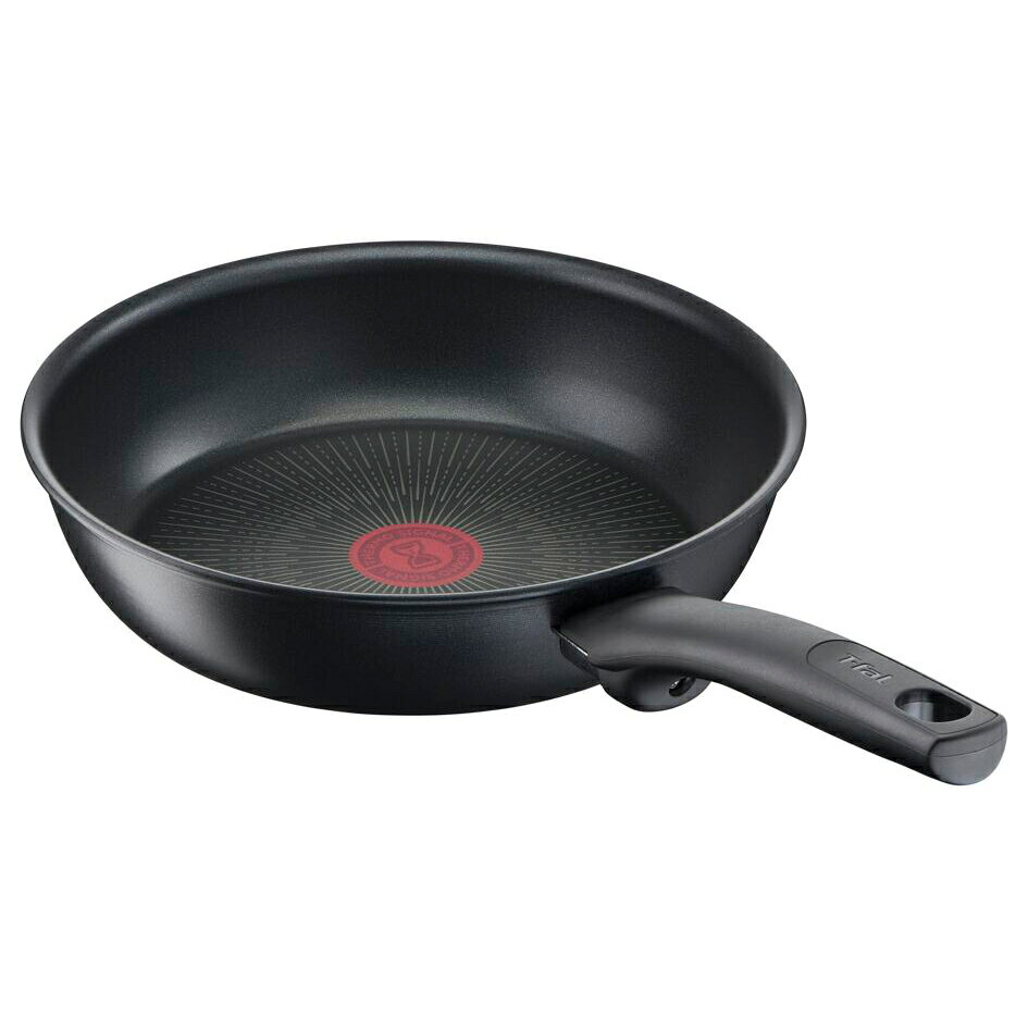 【T-fal/ティファール】 IHハード チタニウム・アンリミテッド フライパン 24cm ブラック IH 電磁調理器 ガス火対応 G26504 heartmark-10034653 ハートマークショップ サンプル画像2