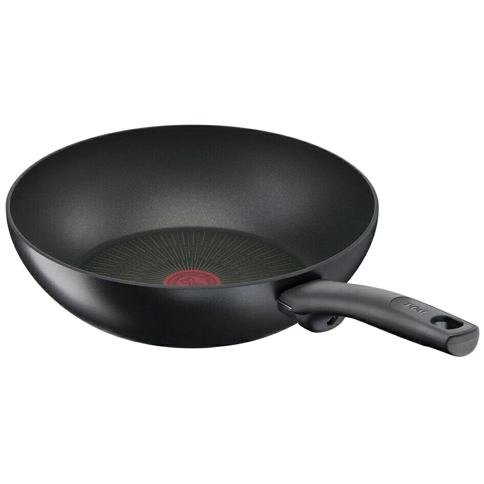 【T-fal/ティファール】 IHハード チタニウム・アンリミテッド ウォックパン 28cm ブラック IH 電磁調理器 ガス火対応 G26519 heartmark-10034656 ハートマークショップ サンプル画像2