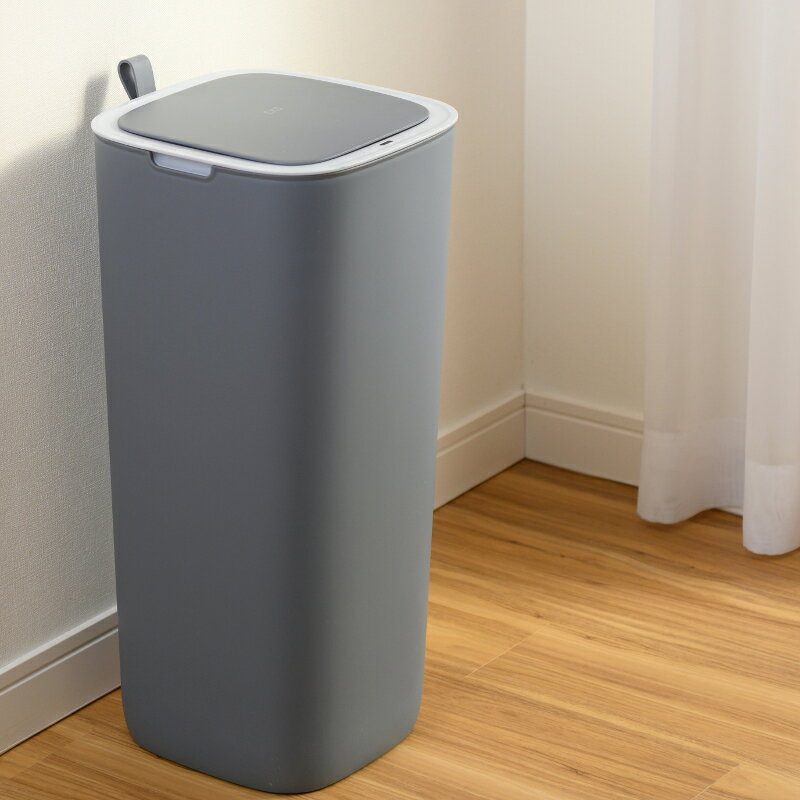 手をかざすだけで開く センサー式 自動開閉 樹脂製 ごみ箱 モランディ プラスチックセンサービン 30L EK6288-30L EKO イーケーオー 正規品 メーカー1年保証付き [2]