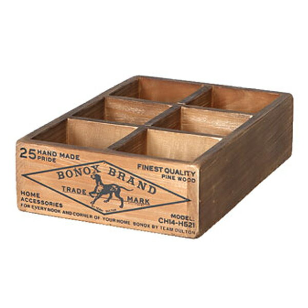 DULTON 6パーテーション ウッデン ボックス CH14-H521NT