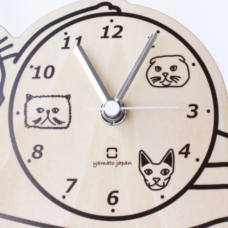 置き時計 stand clock CATS 乾...の紹介画像2