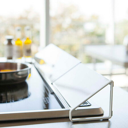 【YAMAZAKI/山崎実業】 排気口カバー 伸縮式 （幅約43～80cmまで対応） tower タワー ホワイト 2454