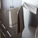 【YAMAZAKI/山崎実業】 布巾ハンガー マグネット取り付けタイプ tower タワー ホワイト 02456