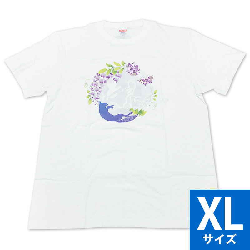 家紋Tシャツ（大人用）／石田三成・大谷吉継／白色／XLサイズ