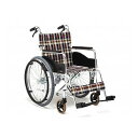 松永製作所　スタンダードタイプ　AR－201B（自走型車いす）【車椅子 車いす 自走用 軽量 折りたたみ アルミ】
