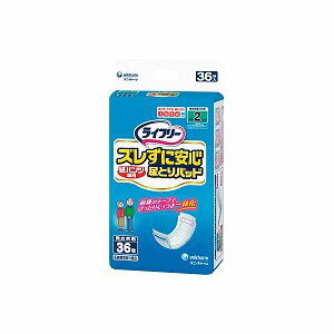 楽天介護用品専門店　ぺんぎんショップユニ・チャーム　ライフリーズレずに安心紙パンツ専用尿とりパッド　昼用　36枚【介護 オムツ パンツ パッド 施設 病院 消耗品】