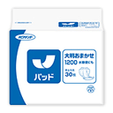 王子ネピア　G大判おまかせ1200　水様便にも　30枚入【介護 オムツ パンツ パッド 施設 病院 消耗品】