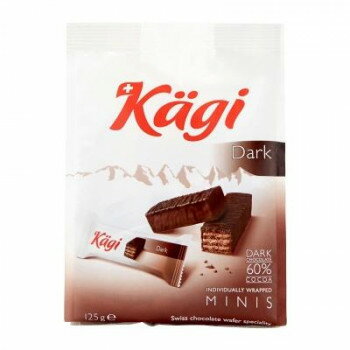 Kagi(カーギ)　チョコウエハース　ミニダークバッグ　125g×12袋