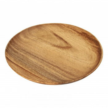 不二貿易　（C/D:30148） アカシアラウンドトレー XL