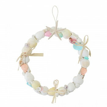 ホワイト＆パステルシェルリース 10822825172