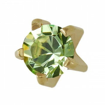 JPS セイフティピアッサー 耳用ロングタイプ シャンパンゴールド(純チタン処理医療用ステンレス) 8月 7..