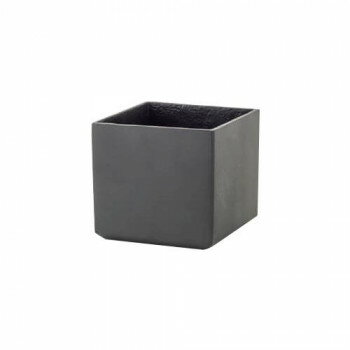 63664 スクエアポット ブラック