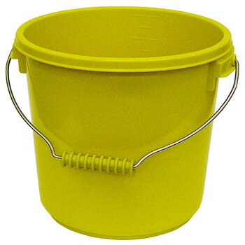 ENTEC　エンテック　PO-22AY(イエロー) 　ポリプロバケツ10L　本体