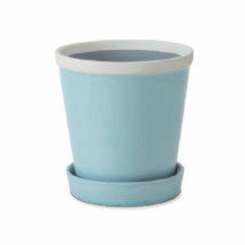 PLUS the green グロッシーポット スカイ 30808