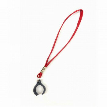 ケイ・ホスピア 杖アクセサリー 径21ストラップ レッド