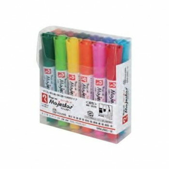 寺西化学工業 マジックインキ マジェスター 12色セット 油性 MMJ50C-12