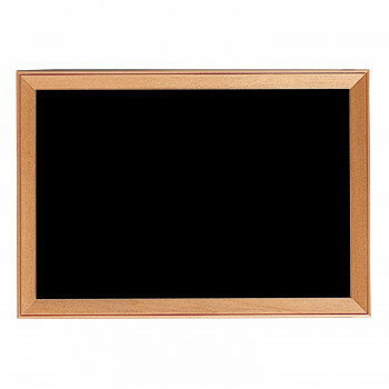 馬印 額縁風 木枠ボード ブラックボード W494×H346 800EBM1