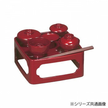 仏膳 6.0寸 朱 4307600800011