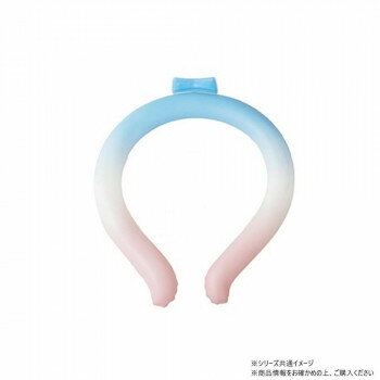 ネッククーラー W Icy Neck L ブルー×ピンク