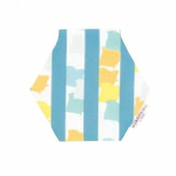 くろちく linkfabric 六角ミニミラー 縞千鳥b 21809176