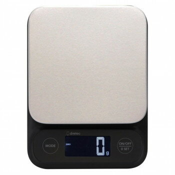 Kitchen Scales - ドリテック デジタルスケール5kg ブラック KS-516BK