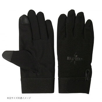 小野商事 エース PU手袋 フレキシガード タッチパネル対応 ブラック Mサイズ AG6731